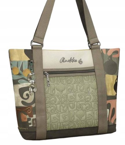 Anekke duża torebka do ręki na ramię Brelok torebki Muse Amphora shopperka na Arena.pl