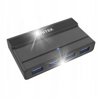 Przełącznik KVM Unitek H1310A 4x USB 5Gbps aktywny