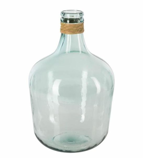 Wazon z rafią transparentny zdjęcie 1