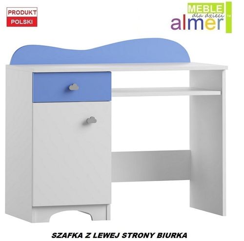 biurko dla dziecka CLOUDS NB10 do pokoju dziecięcego 100x50 na Arena.pl