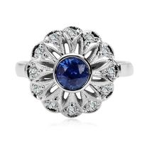 Emaga Złoty pierścionek PBS1200 - Szafir