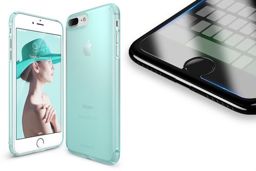 ETUI RINGKE SLIM IPHONE 8/7 PLUS + SZKŁO 3MK FG na Arena.pl