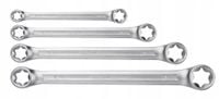 NEO TOOLS KLUCZE OCZKOWE TORX T6 - T24 DWUSTRONNE 4 SZTUKI CrV 09-980