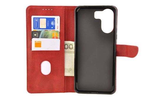Etui portfel Wallet do Xiaomi Redmi 13C / POCO C65 czerwony na Arena.pl