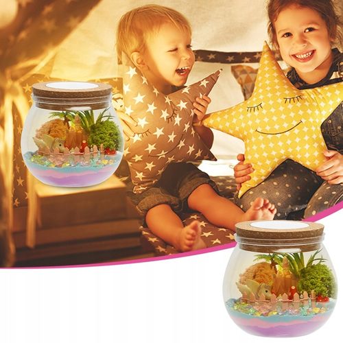 ZESTAW DO TWORZENIA KRYSZTAŁ TERRARIUM DIY DLA DZIECKI Z DIODĄ LED I PILOT na Arena.pl