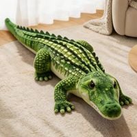 Pluszowy krokodyl 65 cm, zielony