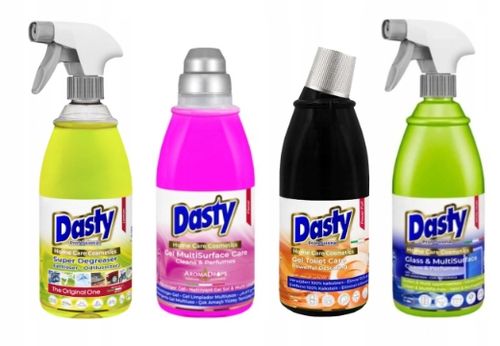Dasty Zestaw Chemii Domowej - Szyby, Podłogi, Odtłuszczacz 700 Ml, Wc na Arena.pl