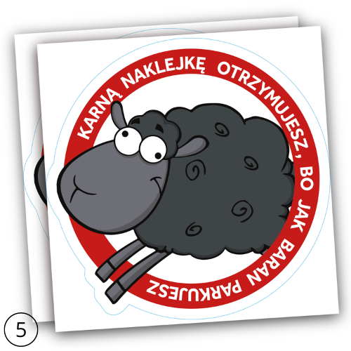 NAKLEJKI KARNE WLEPY 25 szt zdjęcie 13