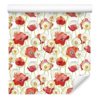 Tapeta do sypialni dmuchawce maki kwiaty rośliny