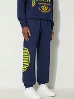 Adidas spodnie dresowe męskie niebieski rozmiar S