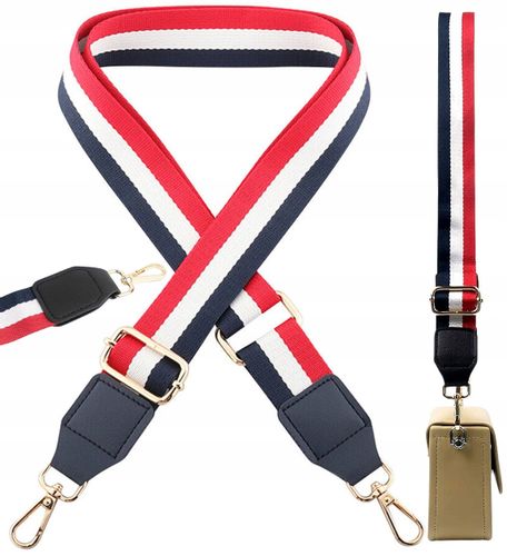 Regulowany Szeroki Pasek Do Torby Torebki Parciany na Arena.pl