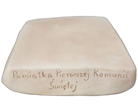 podstawka/podstument pamiątka komunii świętej 15x15cm