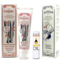 Zestaw 1xArtrolam 1xTrombovit i pomadka arganowa