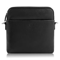 listonoszka skórzana męska na ramię paolo peruzzi av-03-bl