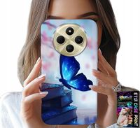 ETUI DO XIAOMI REDMI 14C 4G - NIEBIESKI MOTYLEK, MOTYL, DAMSKIE WZORY