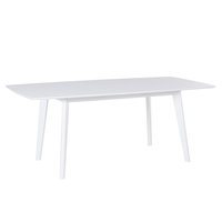 Stół do jadalni rozkładany 150/195 x 90 cm biały SANFORD