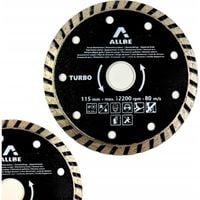 Tarcza diamentowa 115mm do betonu zbrojonego turbo segment 22,23