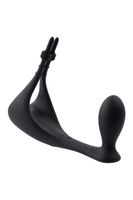 wibrujący korek analny z pierścieniem back it up gender x