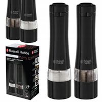 MŁYNKI DO SOLI I PIEPRZU ZESTAW RUSSELL HOBBS 28010-56 2 SZT czarny LED