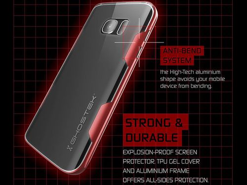 Etui Ghostek Cloak Samsung Galaxy S7 Edge Czerwone na Arena.pl