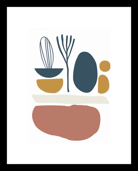 Plakat 25x35cm Stylowa Roślinność zdjęcie 3