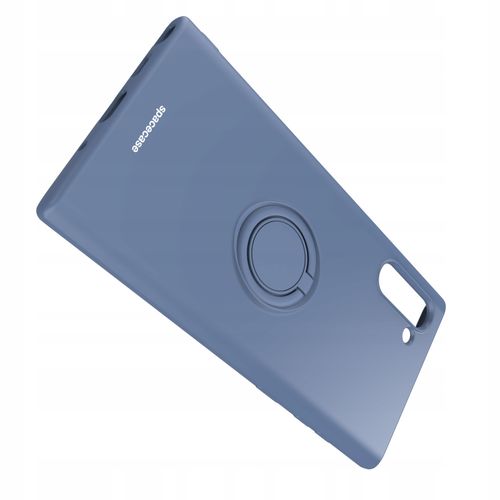 ETUI MATOWE DO GALAXY NOTE 10 SPACECASE SILICONE RING SILIKONOWE + FOLIA na Arena.pl