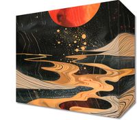 Obraz 20x20cm Planetarny Taniec