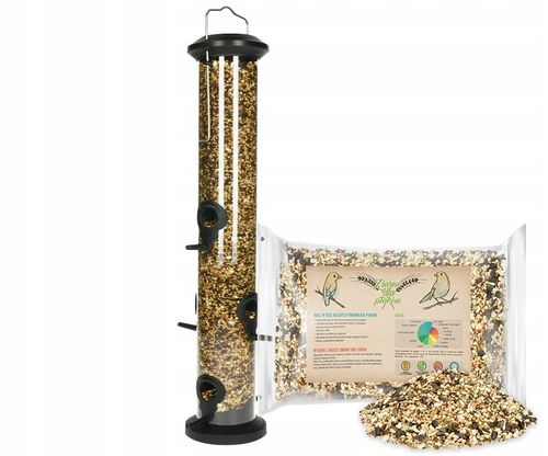 DUŻY KARMNIK KARMIDŁO NA KARMĘ POKARM DLA PTAKÓW TRIXIE + ZIARNO 1KG na Arena.pl