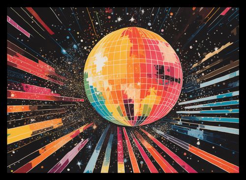 Plakat 35x25cm Disco Gra! na Arena.pl