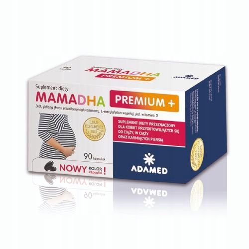 MamaDHA Premium +, 90 kaps. zdjęcie 1