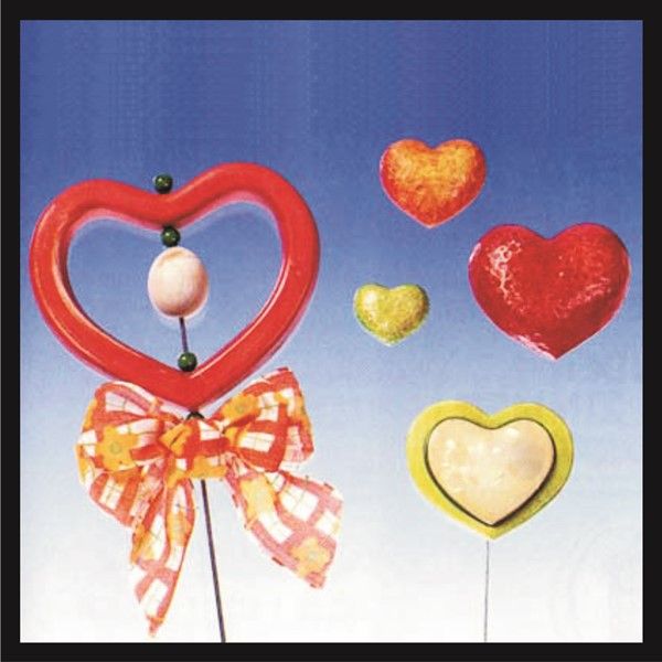 Forma do odlewów - Odlewy gipsowe - Serca (2000237)