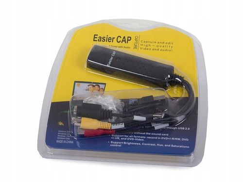 VIDEO GRABBER PRZEGRYWANIE KASET VHS KONWERTER URZĄDZENIE DO ZGRYWANIA na Arena.pl