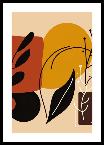 Plakat 61x91,5cm Ciepłe Kontury zdjęcie 3