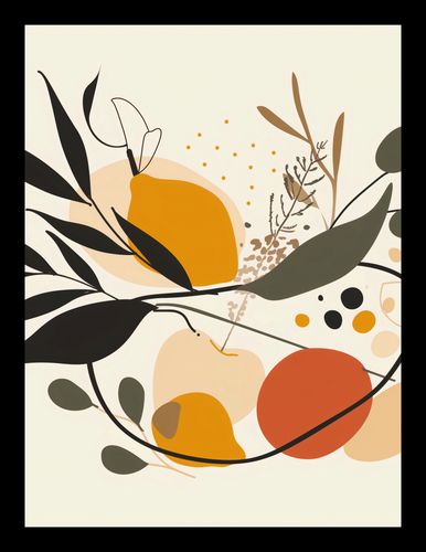 Plakat 30x40cm Botaniczny Wir na Arena.pl