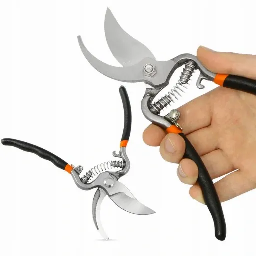 SEKATOR NOŻYCOWY OGRODOWY RĘCZNY DO GAŁĘZI KWIATÓW KRZEWÓW PĘDÓW MOCNY zdjęcie 5