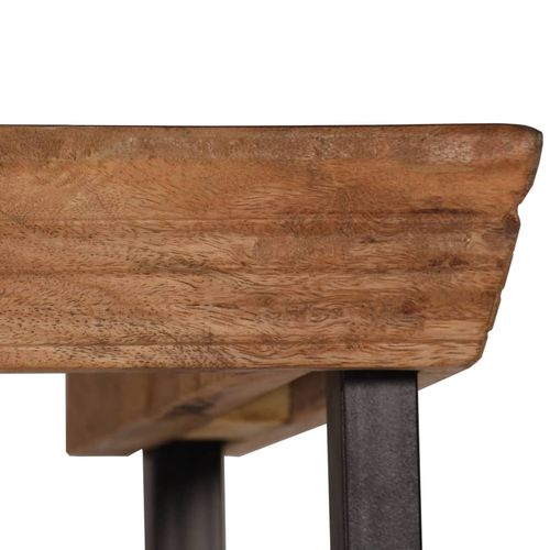 Kredens z półkami wykonany z drewna mango, 65x30x180 cm na Arena.pl