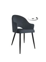 Krzesło obrotowe Velvet podstawa czarna BL14