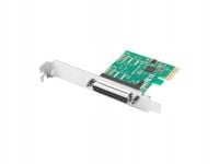 Karta Lanberg PCI Express - LPT (DB25) x1 + śledź low profile