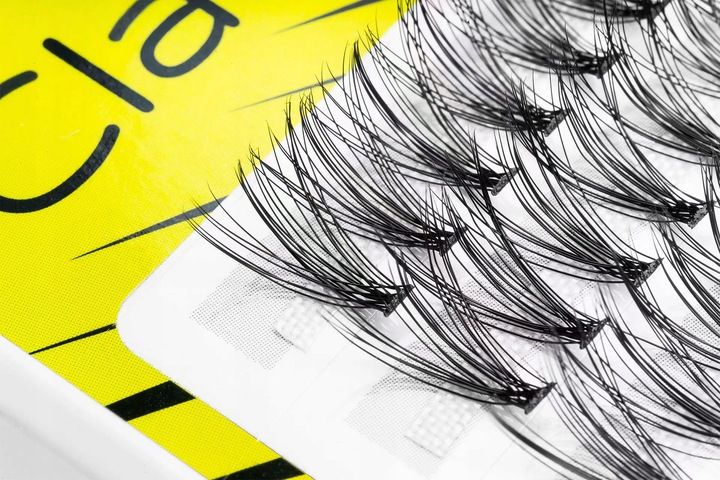 KĘPKI RZĘSY CLAVIER 10 mm DU2O DOUBLE VOLUME zdjęcie 9