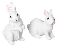 ZAJĄC ZAJĄCZEK ZAJĄCZKI FIGURKA DO STROIKA BOMBEK 2SZT