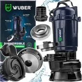 POMPA Z ROZDRABNIACZEM DO SZAMBA WODY BRUDNEJ CZYSTEJ 2500W MOCNA FAST FIX