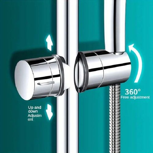 Uchwyt na słuchawkę do drążka prysznicowego m22/25 uniwersalny chrom na Arena.pl