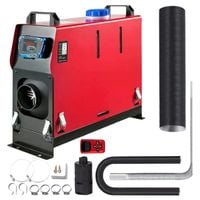 Przenośne Ogrzewanie do Garażu 8kW 12V z Pilotem i Wyświetlaczem LCD Diesel