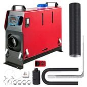 Przenośne Ogrzewanie do Garażu 8kW 12V z Pilotem i Wyświetlaczem LCD Diesel