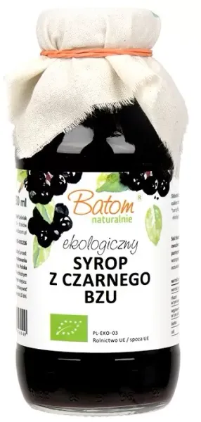 Syrop Z Czarnego BZU BIO 330 ml - Batom zdjęcie 1