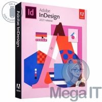 ADOBE INDESIGN 2021 - Licencja Wieczysta (LifeTime) - Windows - Licencja Biznes - BOX (USB)
