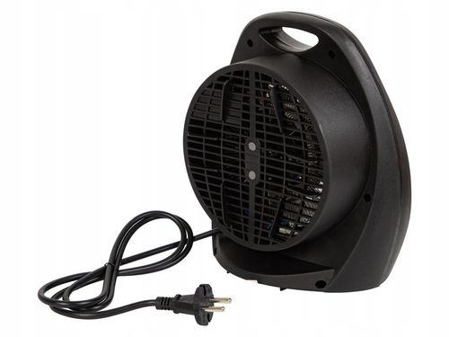 MOCNY TERMOWENTYLATOR ELEKTRYCZNY FARELKA GRZEJNIK TERMOSTAT 2000W na Arena.pl