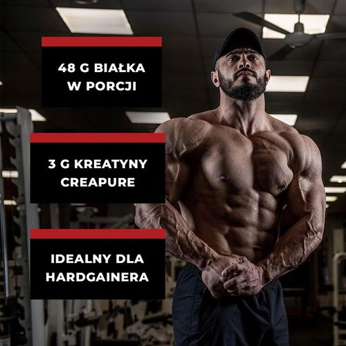 WEIDER MEGA MASS 4000 3kg GAINER CZEKOLADA MASA BIAŁKO WĘGLOWODANY na Arena.pl