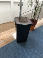 Kosz do segregacji śmieci Sortix 50L BIO pojemnik brązowy