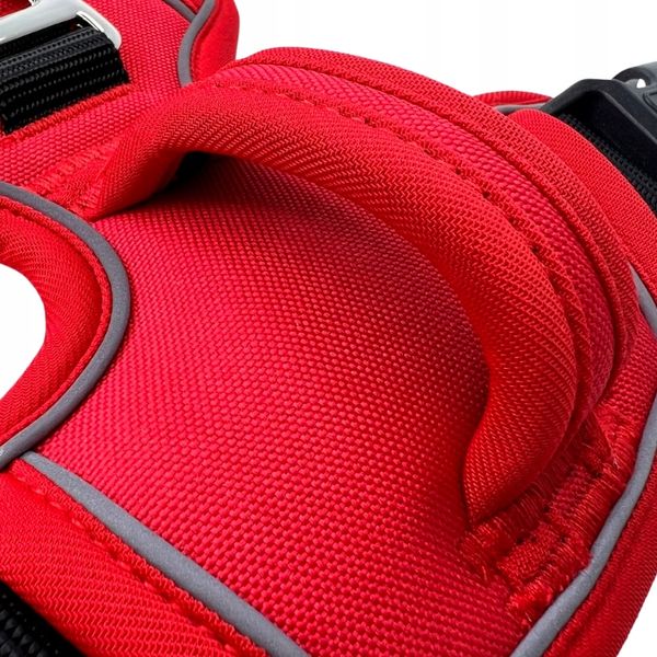 MOCNE SZELKI GUARD dla psa ALASKA odblask red M zdjęcie 12